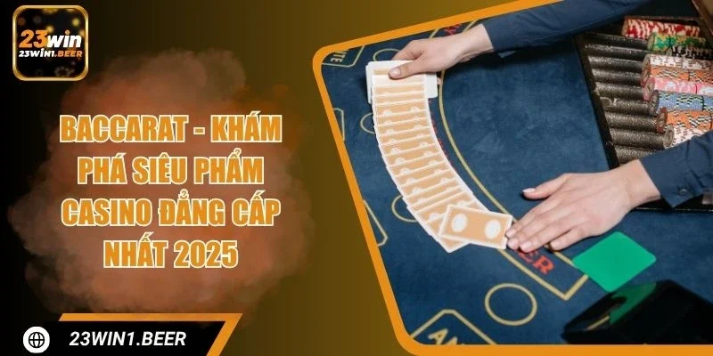 Baccarat - Khám Phá Siêu Phẩm Casino Đẳng Cấp Nhất 2025