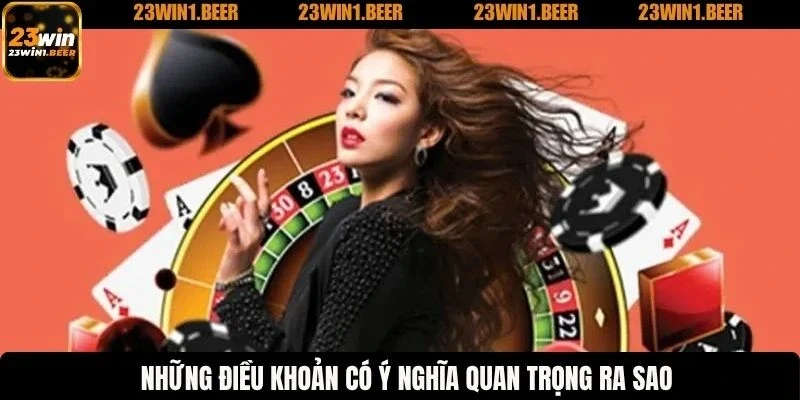 Những điều khoản có ý nghĩa quan trọng ra sao